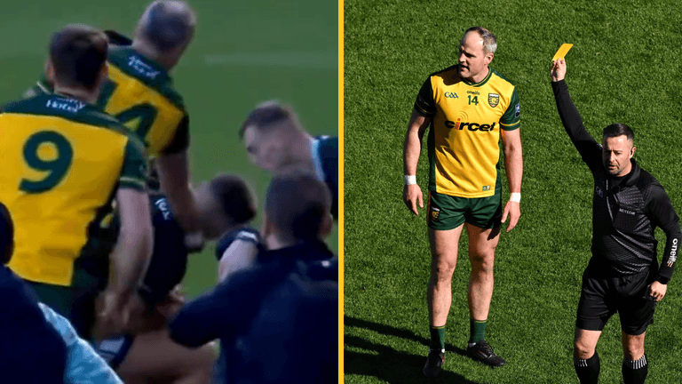 Mayo legend defends ref after Michael Murphy avoids red for clear punch Mayo legend defends ref after Michael Murphy avoids red for clear punch