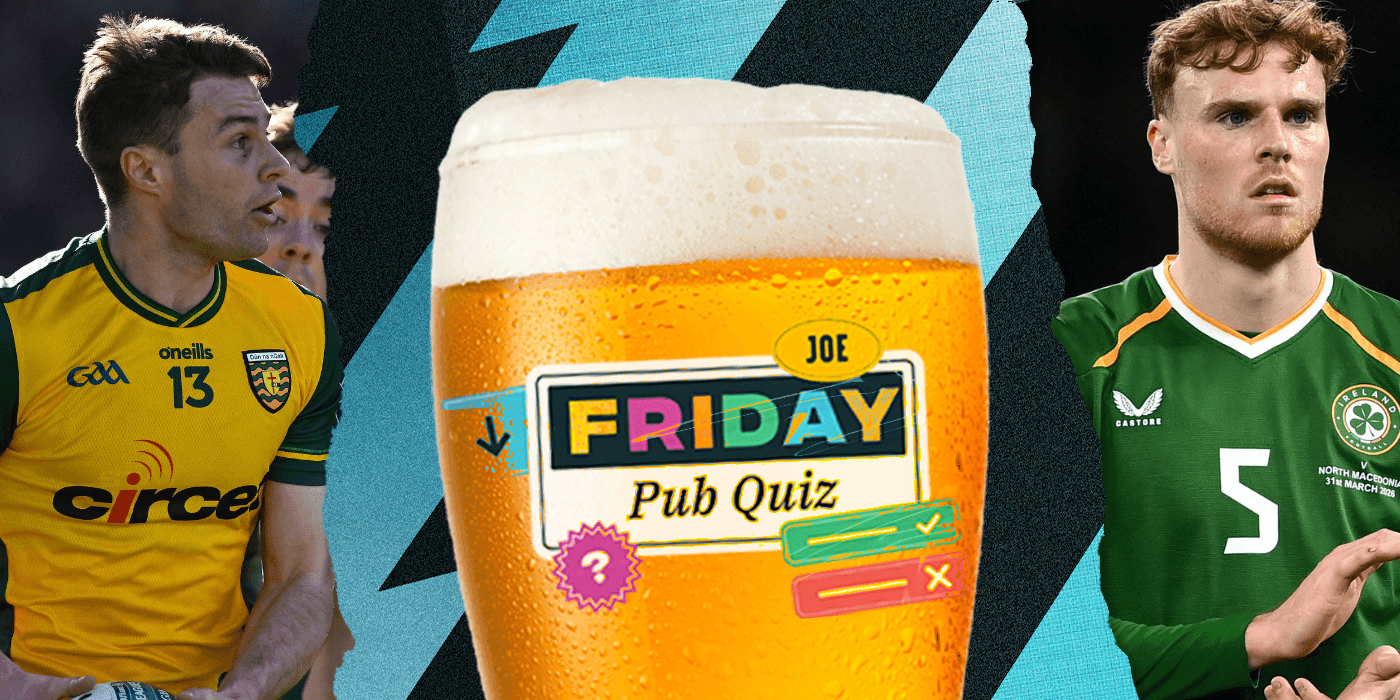 The SportsJOE Friday Pub Quiz: Week 134