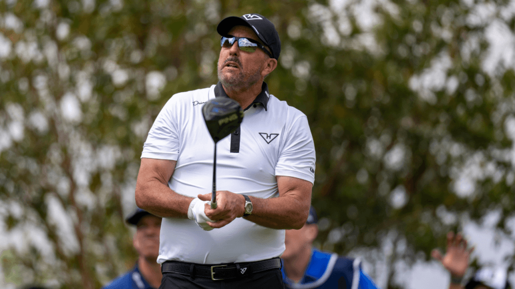 Golf great Mickelson accused of sending nudes to fellow pro’s wife