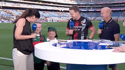 Touching moment as kids of Mayo boss help him with RTÉ interview after semi-final win
