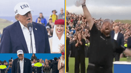Donald Trump makes huge Irish promise at Shane Lowry victory speech