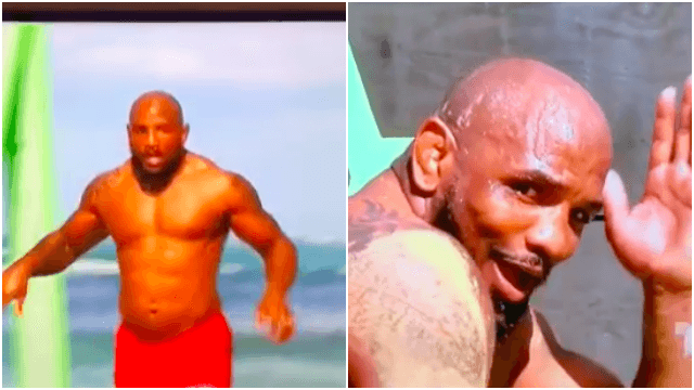 Just Yoel Romero doing Yoel Romero things on reality television