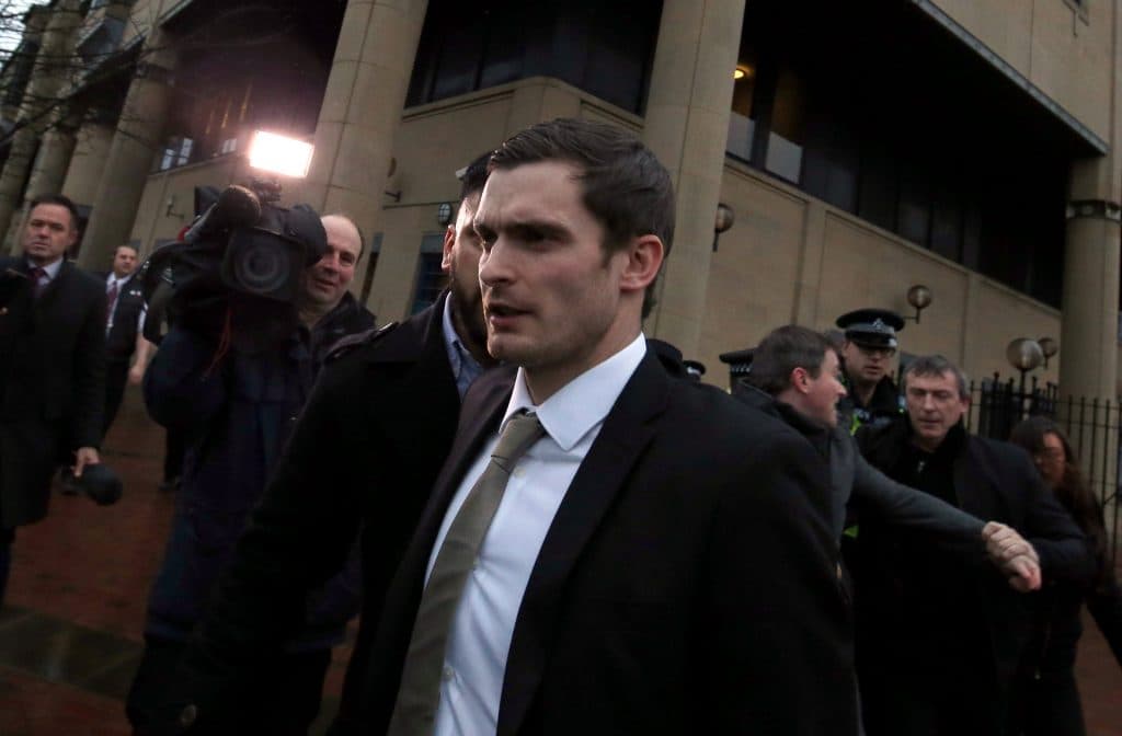 Adam Johnson released from prison after serving half of sentence