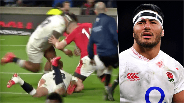 Manu Tuilagi sees red as England clinch Triple Crown Manu Tuilagi sees red as England clinch Triple Crown
