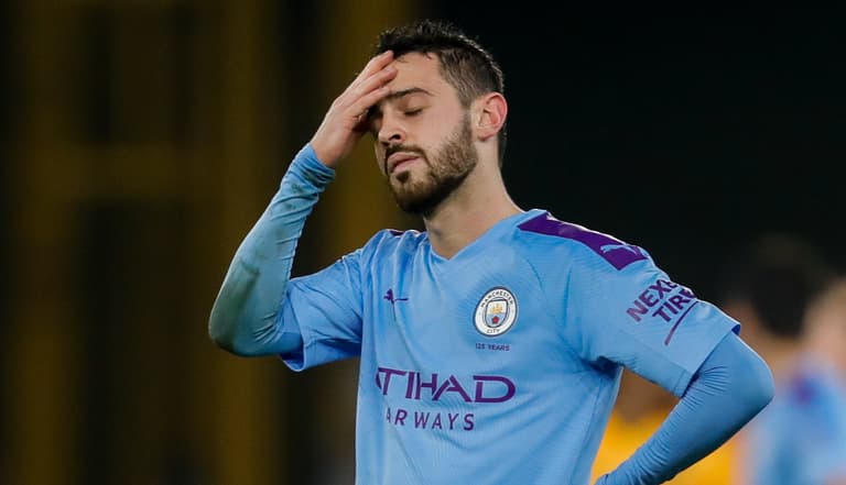 Bernardo Silva goes back for a second nibble at Liverpool fans Bernardo Silva goes back for a second nibble at Liverpool fans