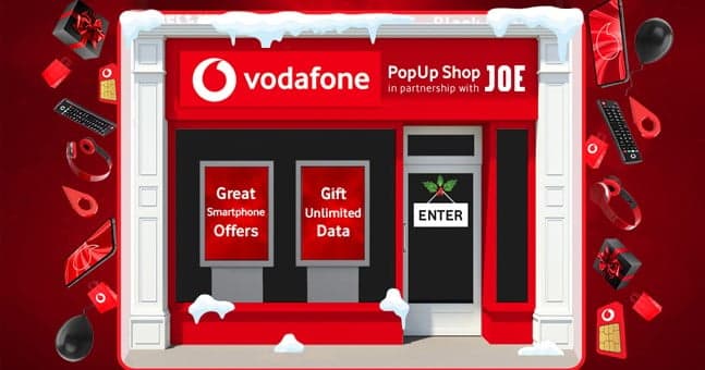 Visit Vodafone’s Pop-Up Shop at JOE with heaps of offers on smartphones, smartwatches and more Visit Vodafone’s Pop-Up Shop at JOE with heaps of offers on smartphones, smartwatches and more
