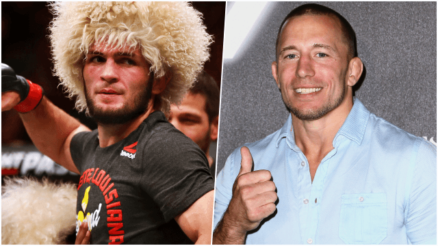 Dana White teases official Khabib announcement as Georges St-Pierre makes right noises Dana White teases official Khabib announcement as Georges St-Pierre makes right noises