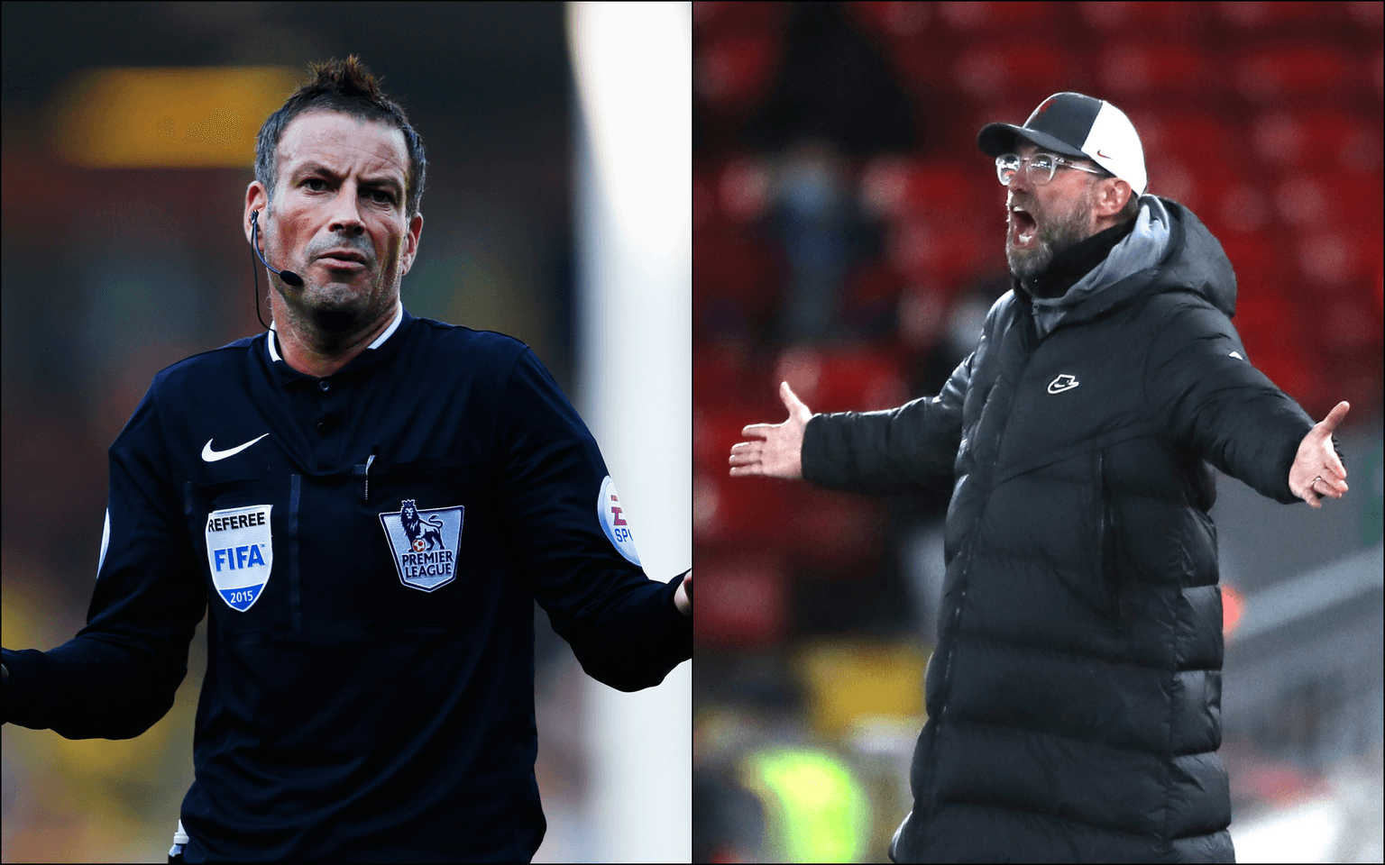 Mark Clattenburg accuses Jurgen Klopp of hypocrisy over penalty claims