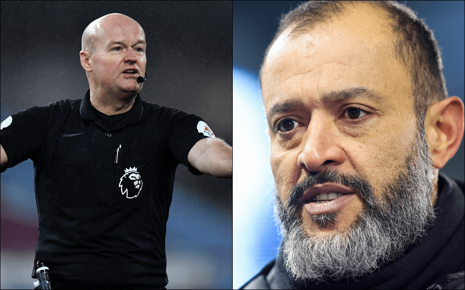 Nuno Espirito Santo fined £25,000 for criticising referee Lee Mason