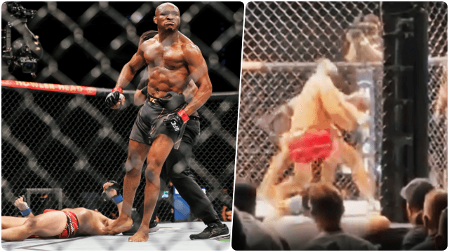 Kamaru Usman makes Jorge Masvidal eat his words with devastating KO Kamaru Usman makes Jorge Masvidal eat his words with devastating KO