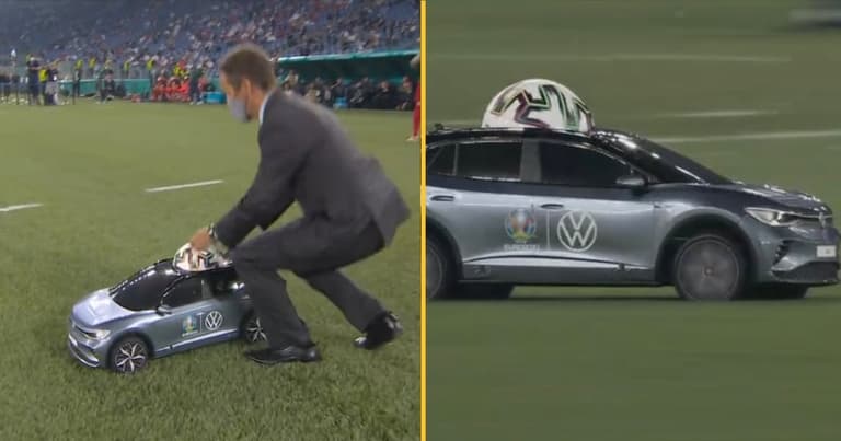 Euro 2020 starts with remote control car and left everyone confused Euro 2020 starts with remote control car and left everyone confused