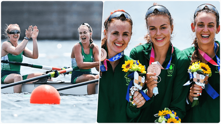 Ireland’s rowing heroes on what everyone was shouting as they beat Team GB to bronze Ireland’s rowing heroes on what everyone was shouting as they beat Team GB to bronze