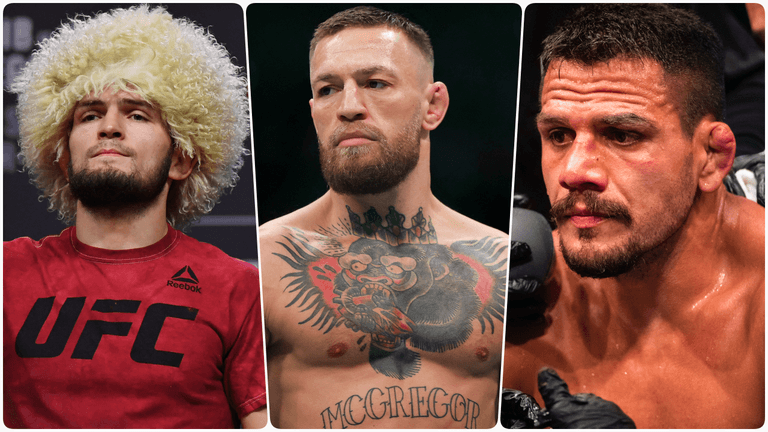 Khabib says McGregor is “finished” as Dos Anjos makes his play Khabib says McGregor is “finished” as Dos Anjos makes his play