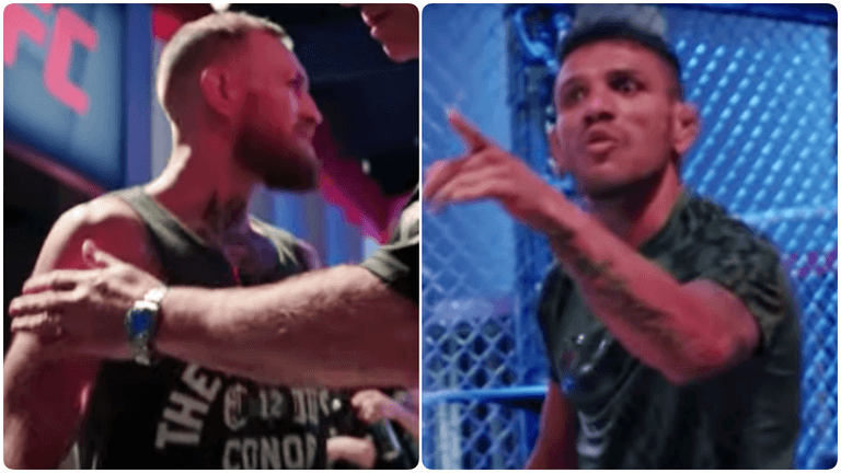 Conor McGregor gets into back-stage altercation with Rafael Dos Anjos Conor McGregor gets into back-stage altercation with Rafael Dos Anjos