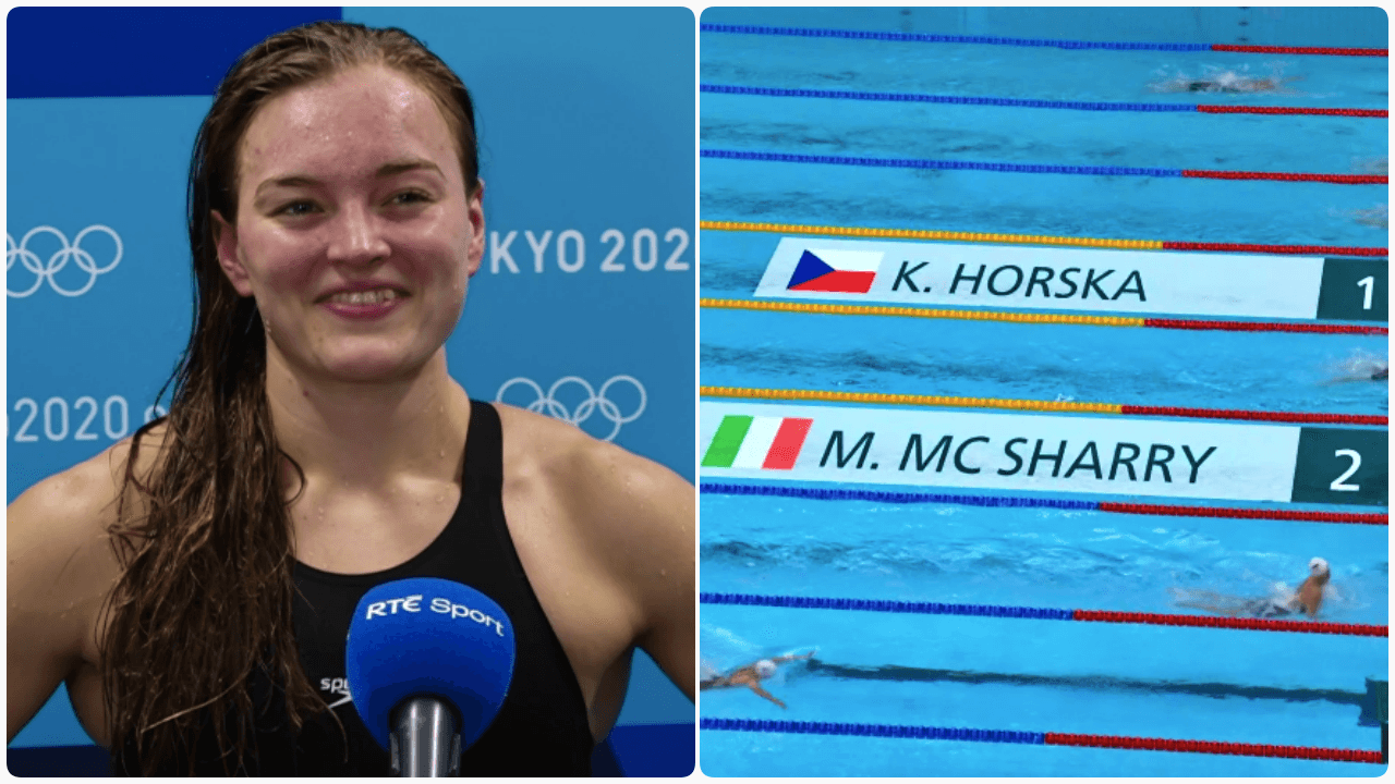 Mona McSharry’s incredible Olympics journey ends by blitzing Irish record