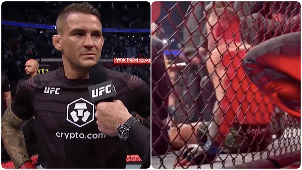 Shocking post-fight footage shows McGregor threat that upset Poirier so much
