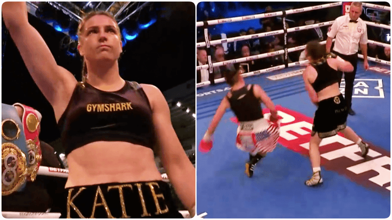 Katie Taylor puts on masterclass to win 13th world title defence in style Katie Taylor puts on masterclass to win 13th world title defence in style