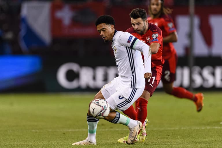 Jamal Lewis sent off for ‘time wasting’… after 36 minutes Jamal Lewis sent off for ‘time wasting’… after 36 minutes