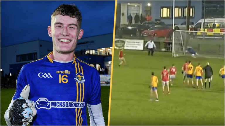 Sub goalie saves last-minute Diarmuid O’Connor penalty as Knockmore march on Sub goalie saves last-minute Diarmuid O’Connor penalty as Knockmore march on