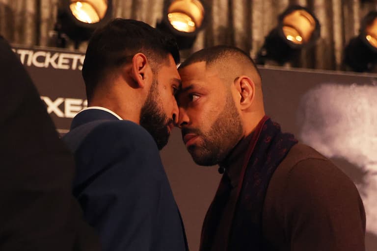 “You look overweight” – Amir Khan and Kell Brook sling insults at each other as they finally announce fight “You look overweight” – Amir Khan and Kell Brook sling insults at each other as they finally announce fight