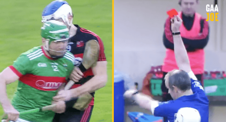 Noel McGrath sent off in shocking circumstances in Munster semi-final Noel McGrath sent off in shocking circumstances in Munster semi-final