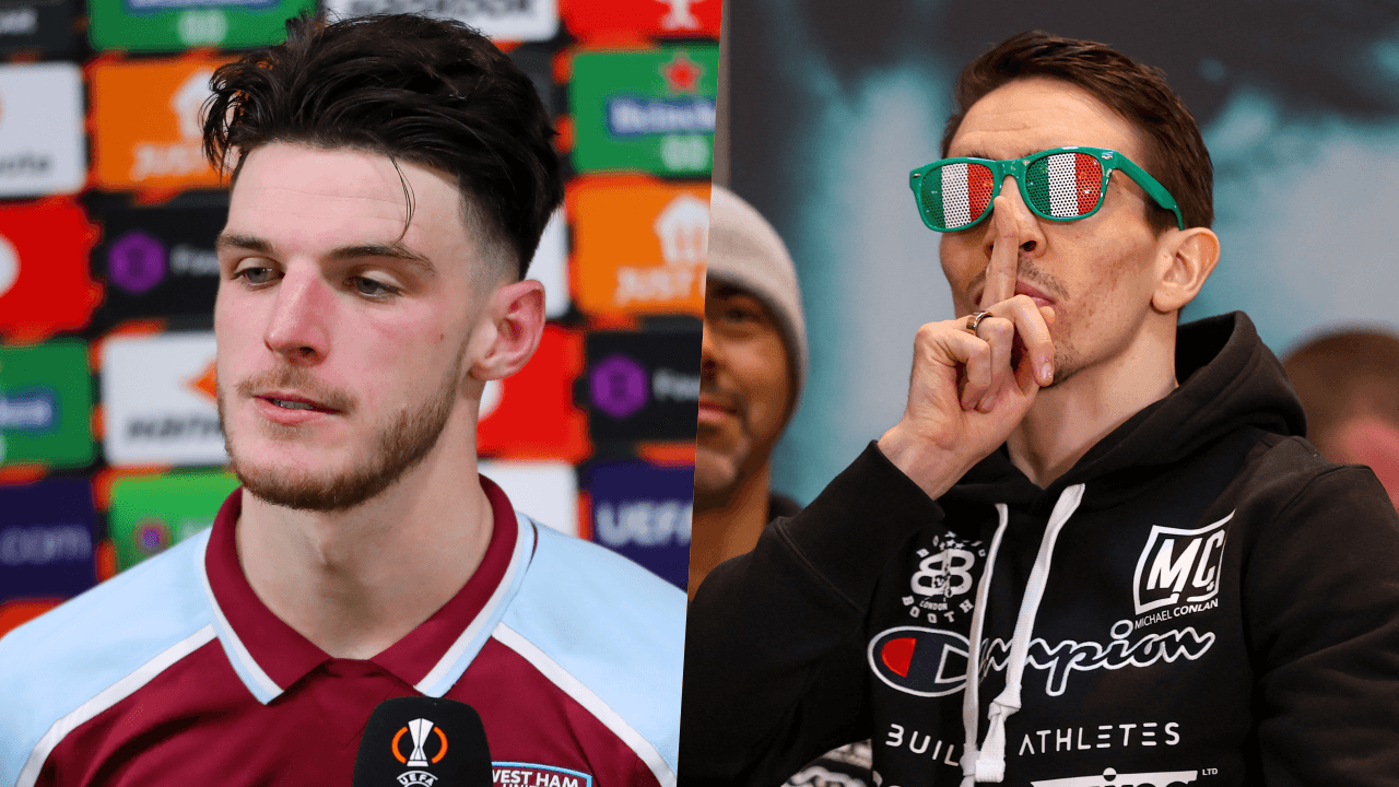 Declan Rice sends message to Michael Conlan ahead of world title fight