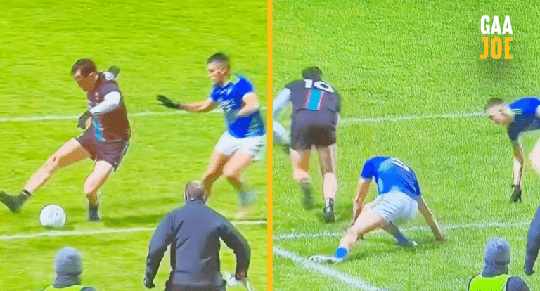Diarmuid O’Connor pulls a step-over from his bag of tricks in Tralee Diarmuid O’Connor pulls a step-over from his bag of tricks in Tralee