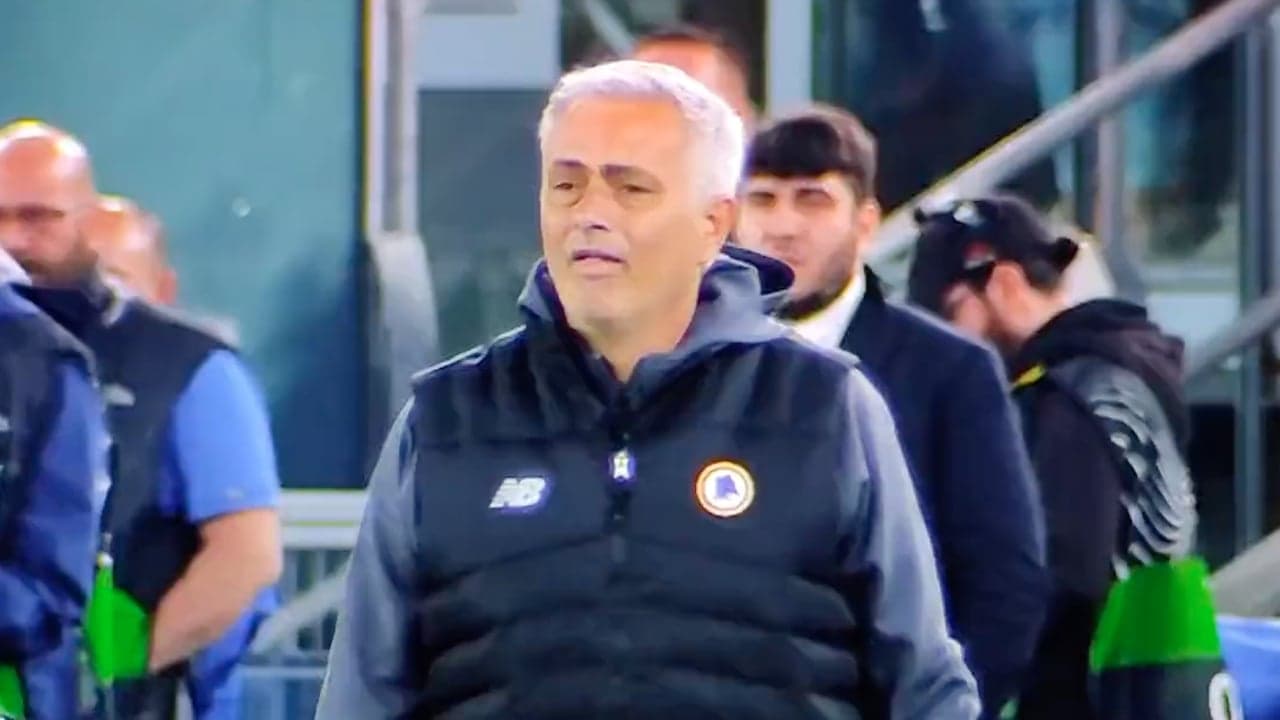 Jose Mourinho burst into tears after guiding Roma to Europa Conference League final