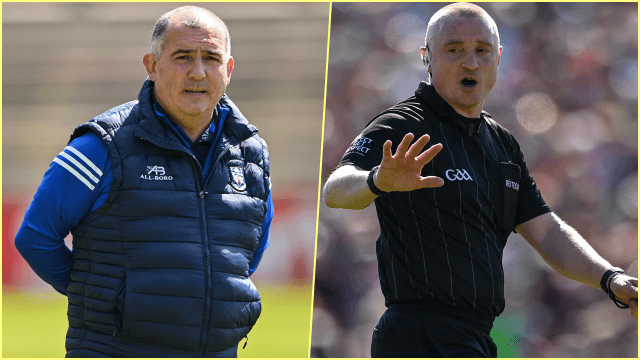 “Today was disgraceful” – Seamus McEnaney angered by refereeing decisions as Mayo defeat Monaghan “Today was disgraceful” – Seamus McEnaney angered by refereeing decisions as Mayo defeat Monaghan