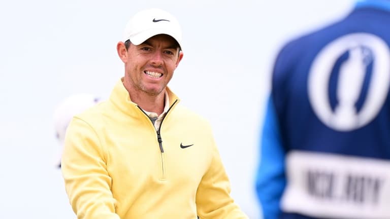 Rory McIlroy rides adrenaline from first hole “bonus” to go low at The Open Rory McIlroy rides adrenaline from first hole “bonus” to go low at The Open