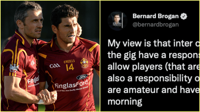 Bernard Brogan, Alan Brogan, and Kyle Coney condemn lack of GAA media build-up Bernard Brogan, Alan Brogan, and Kyle Coney condemn lack of GAA media build-up