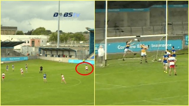 Cormac Costello produces last minute winner in Dublin Championship with freak goal Cormac Costello produces last minute winner in Dublin Championship with freak goal