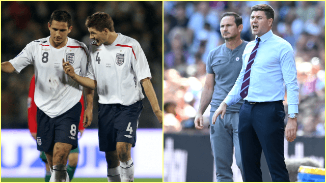 Just like when they were players, Steven Gerrard edges it past Frank Lampard Just like when they were players, Steven Gerrard edges it past Frank Lampard