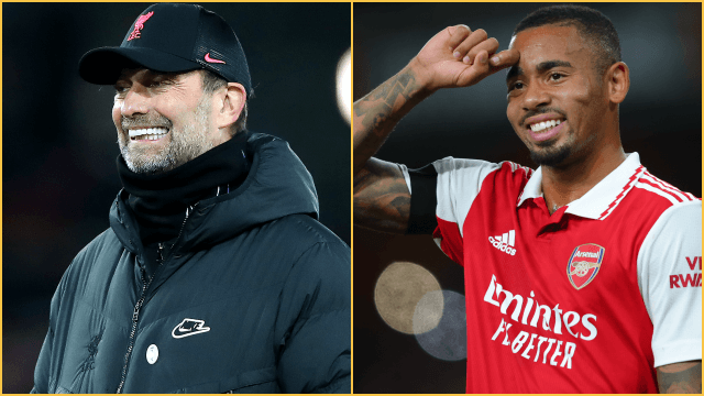 Arsenal fans won’t be happy with Jurgen Klopp’s Gabriel Jesus comment Arsenal fans won’t be happy with Jurgen Klopp’s Gabriel Jesus comment