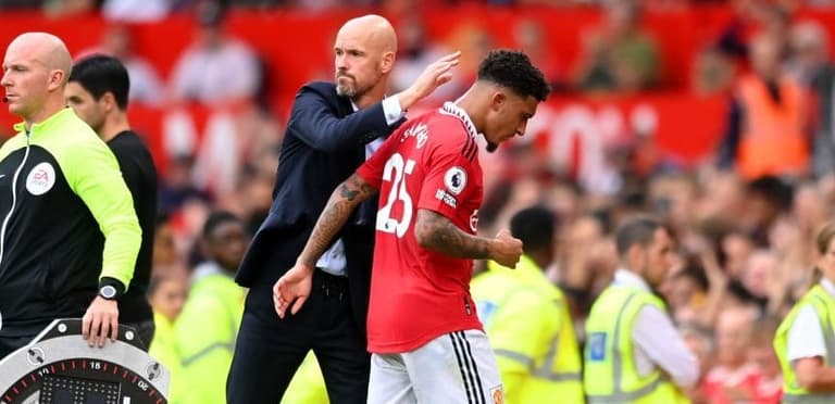 Erik ten Hag: ‘Jadon Sancho isn’t physically and mentally fit enough to return to training’ Erik ten Hag: ‘Jadon Sancho isn’t physically and mentally fit enough to return to training’