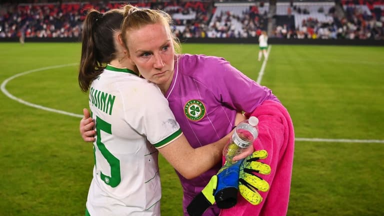 Courtney Brosnan owns her error as Ireland push world champions close Courtney Brosnan owns her error as Ireland push world champions close