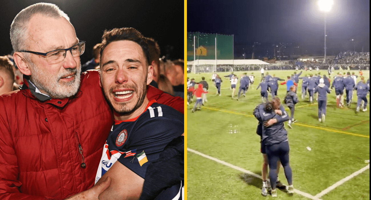 The roar that shook the Bronx as New York defeated Leitrim on penalties