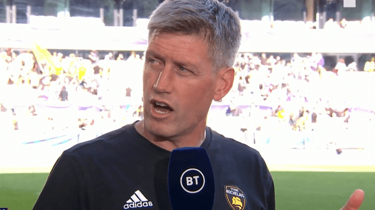 Ronan O’Gara corrects English presenter’s comment about Leinster Ronan O’Gara corrects English presenter’s comment about Leinster