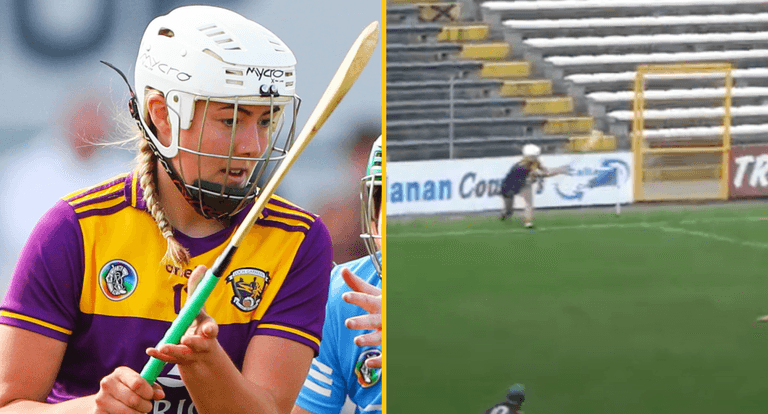 Ciara O’Connor scores stunning ‘two-point’ sideline as Wexford come from 10 back to draw with Kilkenny Ciara O’Connor scores stunning ‘two-point’ sideline as Wexford come from 10 back to draw with Kilkenny