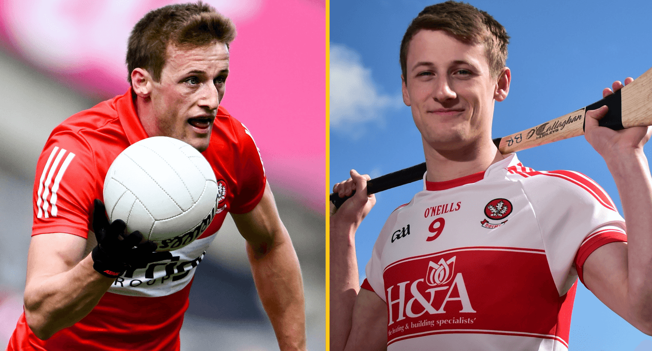 “You’d cover more ground in football” – Rogers on the difference between hurling and football