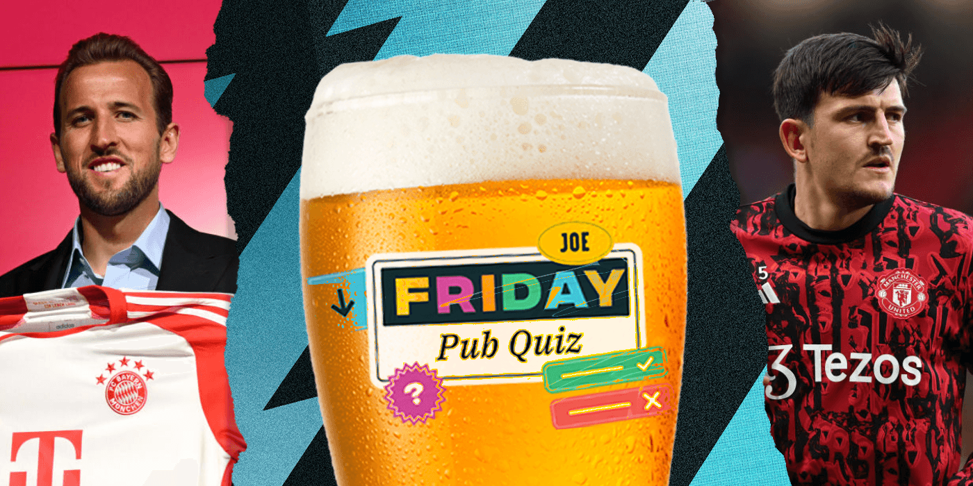 The SportsJOE Friday Pub Quiz: Week 37