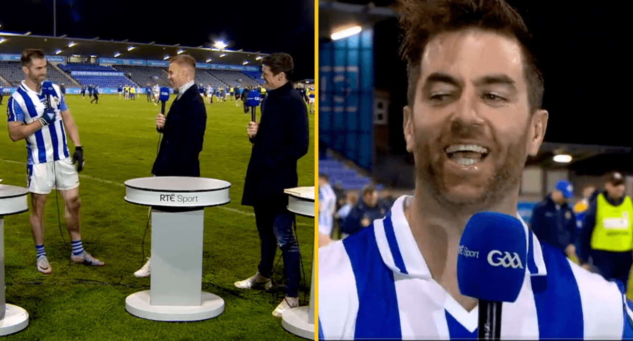 “What does that mean?” – Laughs and jokes but Michael Darragh hasn’t lost the edge
