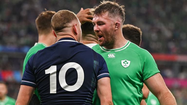 Full-time reaction of Finn Russell shows side of Peter O’Mahony we don’t often see Full-time reaction of Finn Russell shows side of Peter O’Mahony we don’t often see