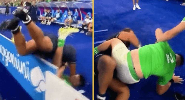 TMO ignores Scotland prop’s WWE style move on Dan Sheehan TMO ignores Scotland prop’s WWE style move on Dan Sheehan