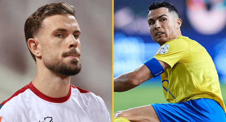 Cristiano Ronaldo and Jordan Henderson involved in heated bust-up after Saudi Cup match Cristiano Ronaldo and Jordan Henderson involved in heated bust-up after Saudi Cup match