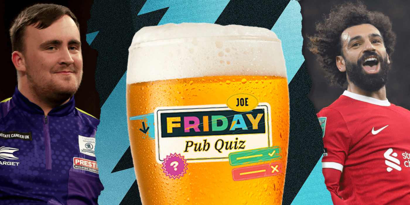 The SportsJOE Friday Pub Quiz: Week 55