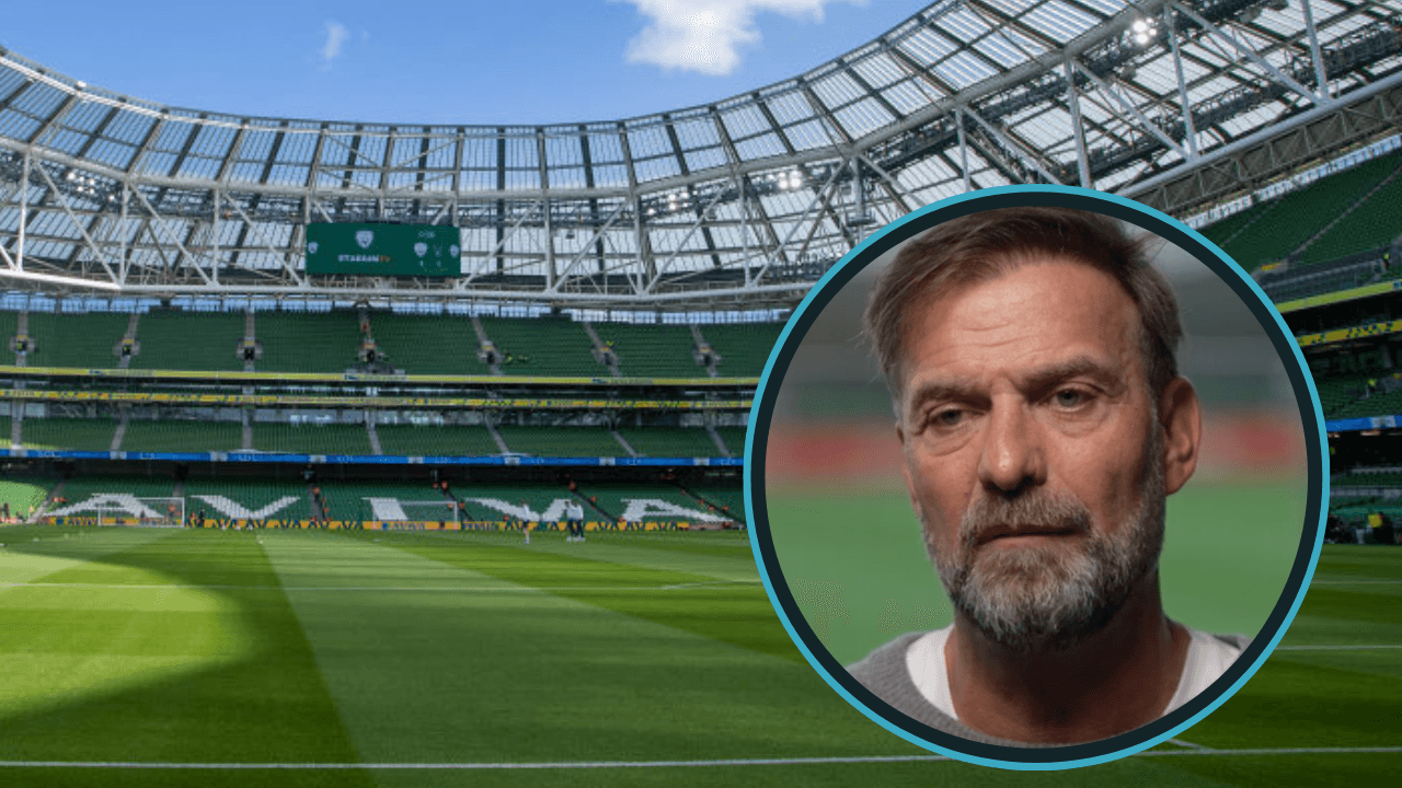 Jurgen Klopp’s last Liverpool game could be the Europa League final, in Dublin