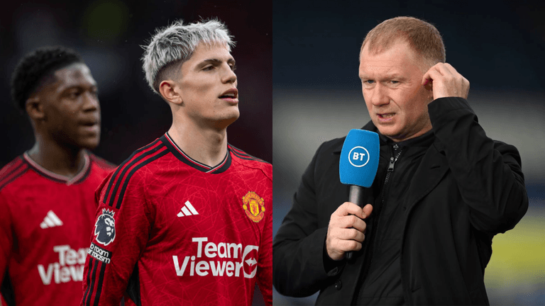 Paul Scholes slams Kobbie Mainoo and Alejandro Garnacho over training ground conduct Paul Scholes slams Kobbie Mainoo and Alejandro Garnacho over training ground conduct