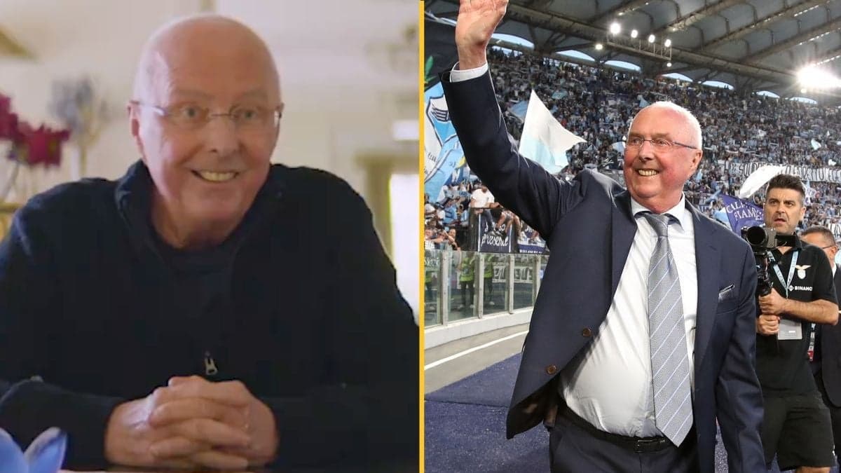Sven-Goran Eriksson delivered final goodbye just weeks before he died