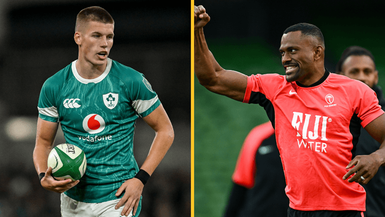 Ireland v Fiji: Follow the Autumn Nations Series game live Ireland v Fiji: Follow the Autumn Nations Series game live